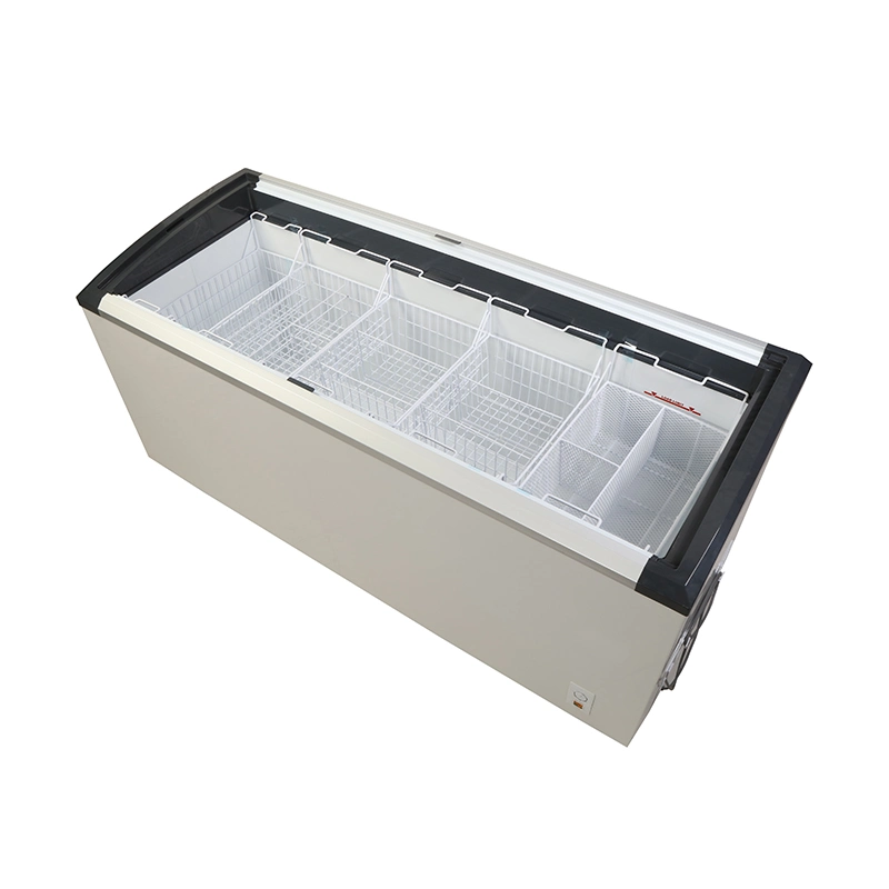 Hot Sale Manufacturers Price Large Capacity 498L Commercial Deep Chest Freezer Ice Cream Freezer
