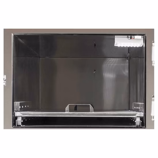 Roundfin Morgue Corpse Refrigerator 2-3 Bodies Side Open Door Style Mortuary Freezer