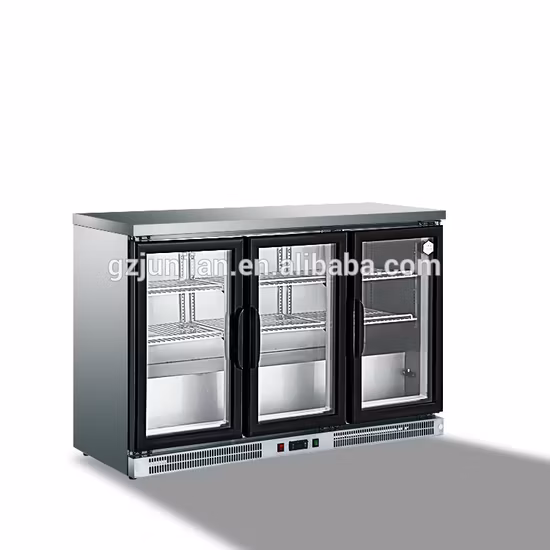Countertop Mini Glass Door Display Fridge