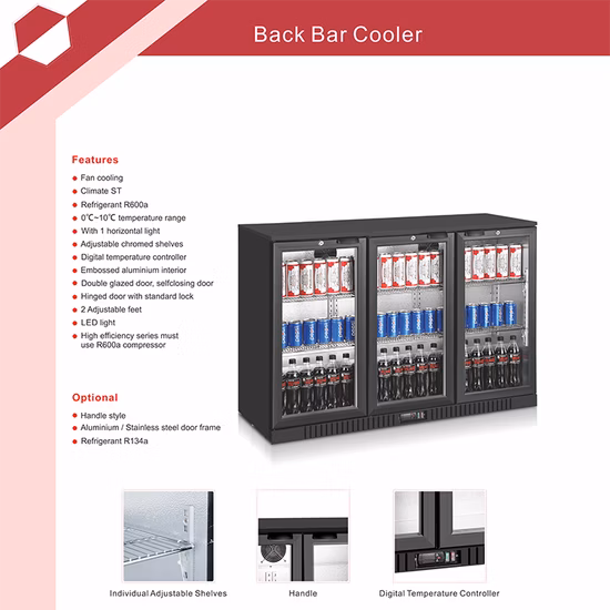 Mini Beverage Display Cooler